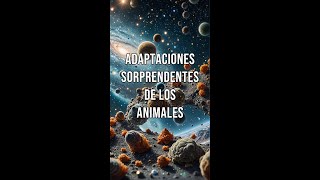 Adaptaciones de animales que te dejarán boquiabierto [upl. by Emmalynn]