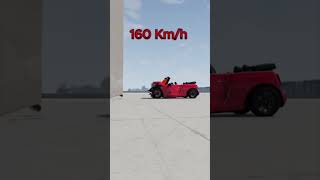 Mini Cooper S Cabrio Crush Test  BeamNGdrive beamngdrive beamng beamngcrush [upl. by Eeralav673]