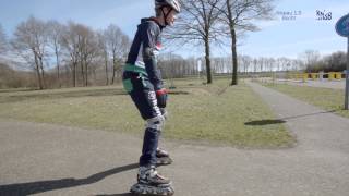 Start to Skate oefening 15 De bocht [upl. by Ahearn]