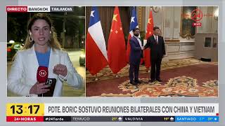 APEC 2022 Segunda jornada del Presidente Boric en Tailandia  24 Horas TVN Chile [upl. by Chrystel]