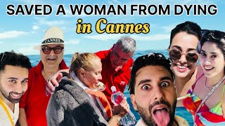 Orry and Tania rescued a woman at Cannes ⛵⛴️🚣🏻‍♂️ [upl. by Pasquale]