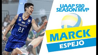 Marck Espejo  UAAP Season 80 Highlights  Season Most Valuable Player [upl. by Tremain]