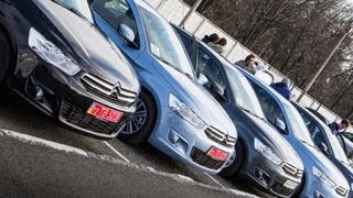 Видео с тестдрайва Citroen CElysee от InfoCarua [upl. by Eustace]