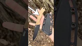 Compact Combat Knife with a “Reverse Palm Swell” [upl. by Nero]