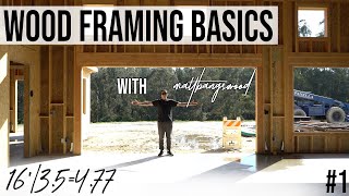 Carpentry 101 Basics of Wood Framing with MattBangsWood 1 [upl. by Sida]