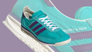 Sporty amp Rich x adidas SL 72 “Mint Rush” [upl. by Nomolas]