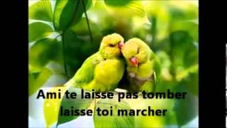 Marc Lavoine  Ami Lyrics [upl. by Arinayed]