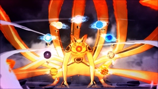 Naruto Uzumaki  Super Tailed Beast RasenShuriken Barrage [upl. by Etteragram]