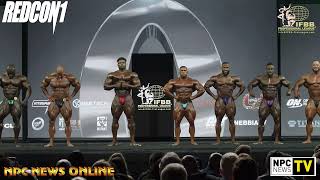 2023 IFBB Pro League Mr Olympia Finals Overall Posedown amp Awards 4K Video [upl. by Ahseinat]