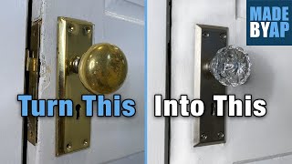 How to Replace a Doorknob  Mortise Lockset [upl. by Kered437]