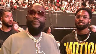 Rick Ross Live At Kendrick Lamar Pop Out Concert [upl. by Alrad243]