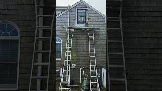 Bath window 2 windowinstallation homerenovation finishcarpentry trimwork [upl. by Yasui]