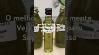 Licor de Menta receitasfaceis [upl. by Rebmyt711]