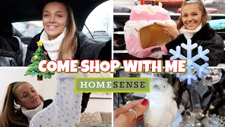 COME SHOP WITH ME TO HOMESENSE AND THE RANGE  WINTER HAUL 2019  let’s get festive lol [upl. by Leval]