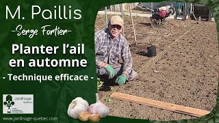 PLANTER LAIL EN AUTOMNE  AVEC SERGE FORTIER [upl. by Ametaf]