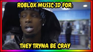 PLAYBOY CARTI  THEY TRYNA BE CRAY ROBLOX MUSIC IDCODE  FEBRUARY 2024  WORKING [upl. by Eenolem]