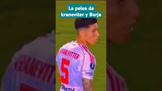 El tenso cruce entre Kranevitter y Borja en medio de River vs Atlético Mineiro futbol riverplate [upl. by Girardo212]