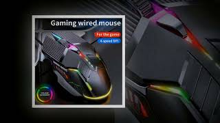 3200DPI Ergonomic Wired Gaming Mouse  Wireless Bluetooth Charging Mouse  Best Charging Mouse [upl. by Lengel937]