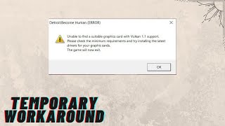 Resolve Vulkan 11 incompatibility with modern Gaming laptops [upl. by Nileak]