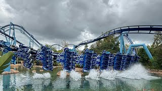 Manta Front Seat POV  Seaworld Orlando [upl. by Woodman38]