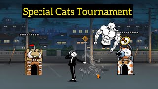 The Battle Cats  Purchasable Special Cats Tournament Speed Tournament and Uber Tournament Style [upl. by Dnalsor]