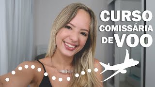 Comissário de Voo  TUDO SOBRE O CURSO [upl. by Puiia]