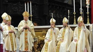 Ordinazione Episcopale dei tre Vescovi ausiliari di Milano conferita dal card Scola [upl. by Toiboid337]