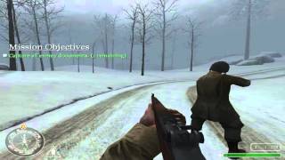 Call of Duty 1 Gameplay Walkthrough  18 quotNortheast of Bastogne Belgiumquot HD  60 FPS [upl. by Livesay]