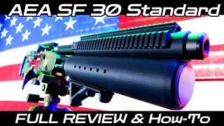 AEA SF 30 Cal STANDARD FULL RANGE REVIEW HOW TO USE SEMI AUTO  Bolt vs SEMI FPS AND FPE 2023 [upl. by Nbi]