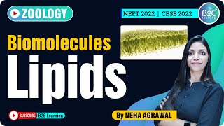 Lipids  Biomolecules  Class 11 Biology  NEET 2021   NEET 2023 NEET Biology [upl. by Pardner]