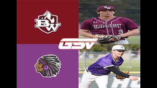 Belleville West vs Mascoutah FULL HIGHLIGHTS baseball [upl. by Signe540]