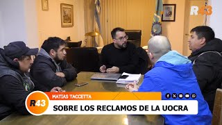 SOBRE LOS RECLAMOS DE LA UOCRA [upl. by Ahseenyt30]