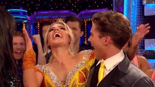 Kiss Kiss Kiss Strictly stars urge Mollie and AJ to lock lips [upl. by Rooker953]