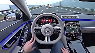 The New Mercedes S Class S500 2024 Test Drive [upl. by Aurelie]