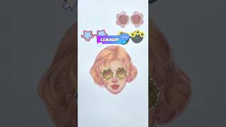 Rose blackpink eyes puzzle gameart puzzlegame roseandbrunomars [upl. by Jeanne]