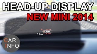 MINI Head Up display review [upl. by Ursulina]