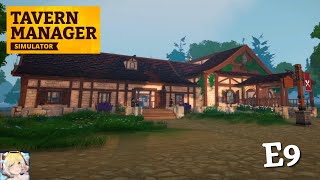 Level 9 Tavern Expansion Unlocked  Tavern Manager Simulator E9 4K [upl. by Ahsitauq157]