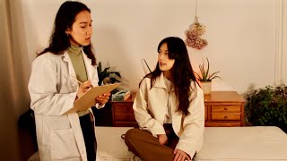 ASMR Medical Foot and and Ankle Exam with Ediya Real Person Medical Roleplay [upl. by Eniladam638]