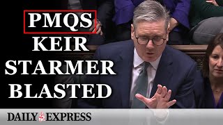 PMQs IN FULL Starmer grilled on immigration at Prime Ministers Questions [upl. by Gussi]