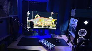 Tour of my gaming set up before Christmas setup fyp gaming gamingvideos youtube [upl. by Gastineau672]