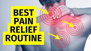 Best Exercises to Relieve Neck Shoulder and Upper Back Pain  Routine [upl. by Ishmael]