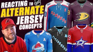 NHL Hockey Alternate Jersey Concepts [upl. by Llenil]