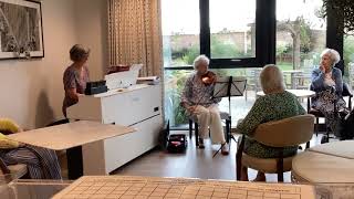 Enjoying violin at Edwalton manor care home in Nottingham [upl. by Eltotsira]