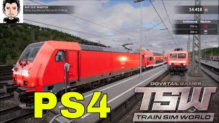 PS4 Train Sim World Main Spressart Bahn 8 Add On Konsole TSW Deutsch HD [upl. by Ruben]