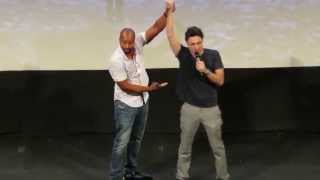 Zach Braff amp Donald Faison sing quotGuy Lovequot at the Wish I Was Here Austin Film Premiere [upl. by Catherina]