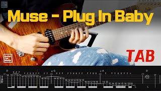 TAB Muse  Plug In Baby │Guitar Cover [upl. by Notaes]