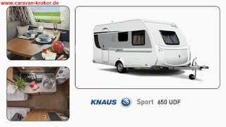 Knaus Sport 650 UDF Modell 2013 Wohnwagen Caravan [upl. by Anecuza]