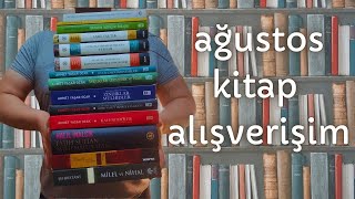 AĞUSTOS AYIAYLIK KİTAP ALIŞVERİŞİ 6 tarihfelsefe [upl. by Abott621]