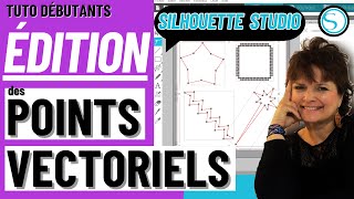 Comment TRAVAILLER les POINTS VECTORIELS dans SILHOUETTE STUDIO 😎 🤩 🥳 vectorisation silhouette [upl. by Ednihek]