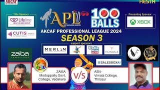 VIMALA COLLEGE THRISSUR ASN vs Madappally Govt College [upl. by Alitta]